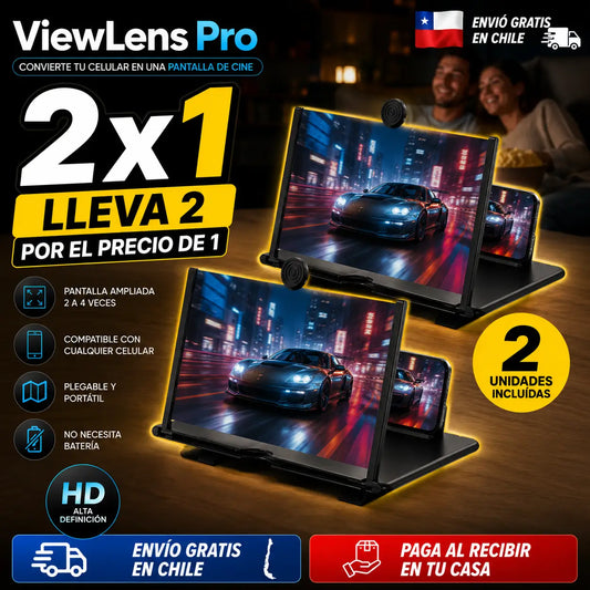 ViewLens Pro - Convierte tu celular en una pantalla de cine (Oferta_Lleva 2X1)