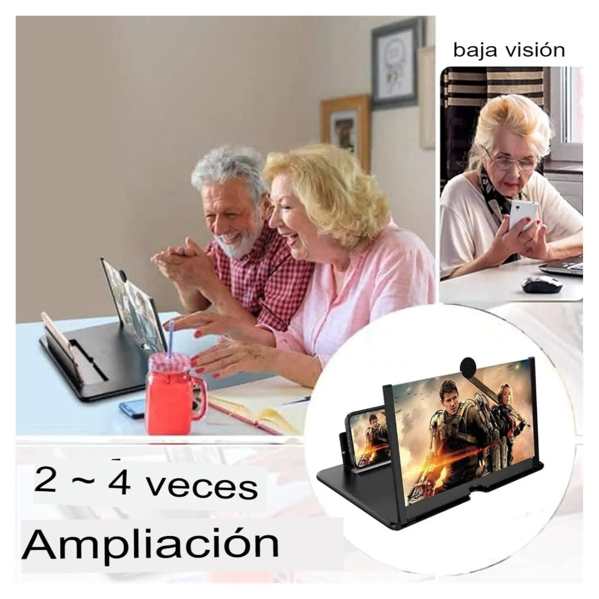 ViewLens Pro - Convierte tu celular en una pantalla de cine (Oferta_Lleva 2X1)