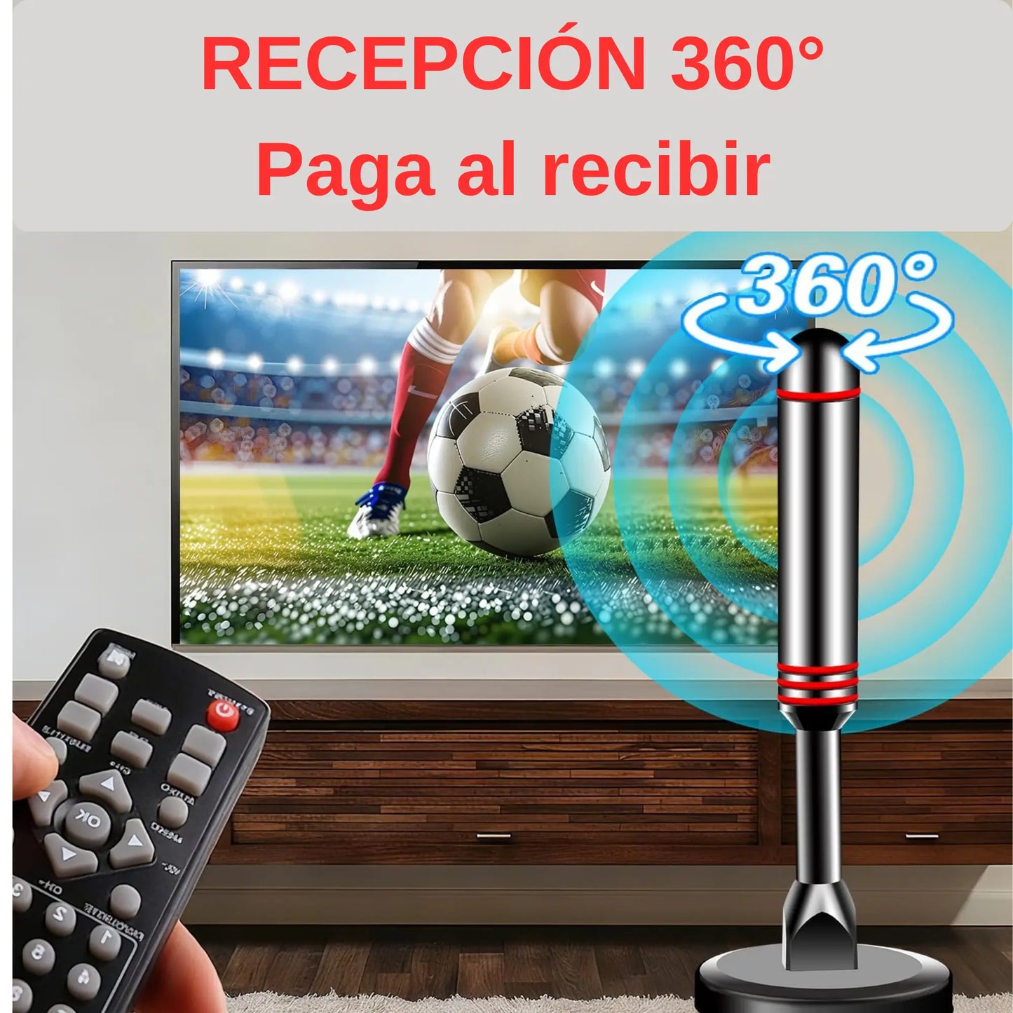 SignalMax Pro - Señal HD clara sin interrupciones