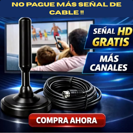 SignalMax Pro - Señal HD clara sin interrupciones