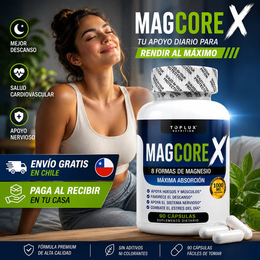 MagCore X - Equilibrio y descanso para tu rutina diaria (Oferta: 90 Capsulas!)