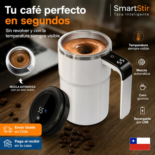 SmartStir - Mezcla en forma automática, temperatura al instante y listo.