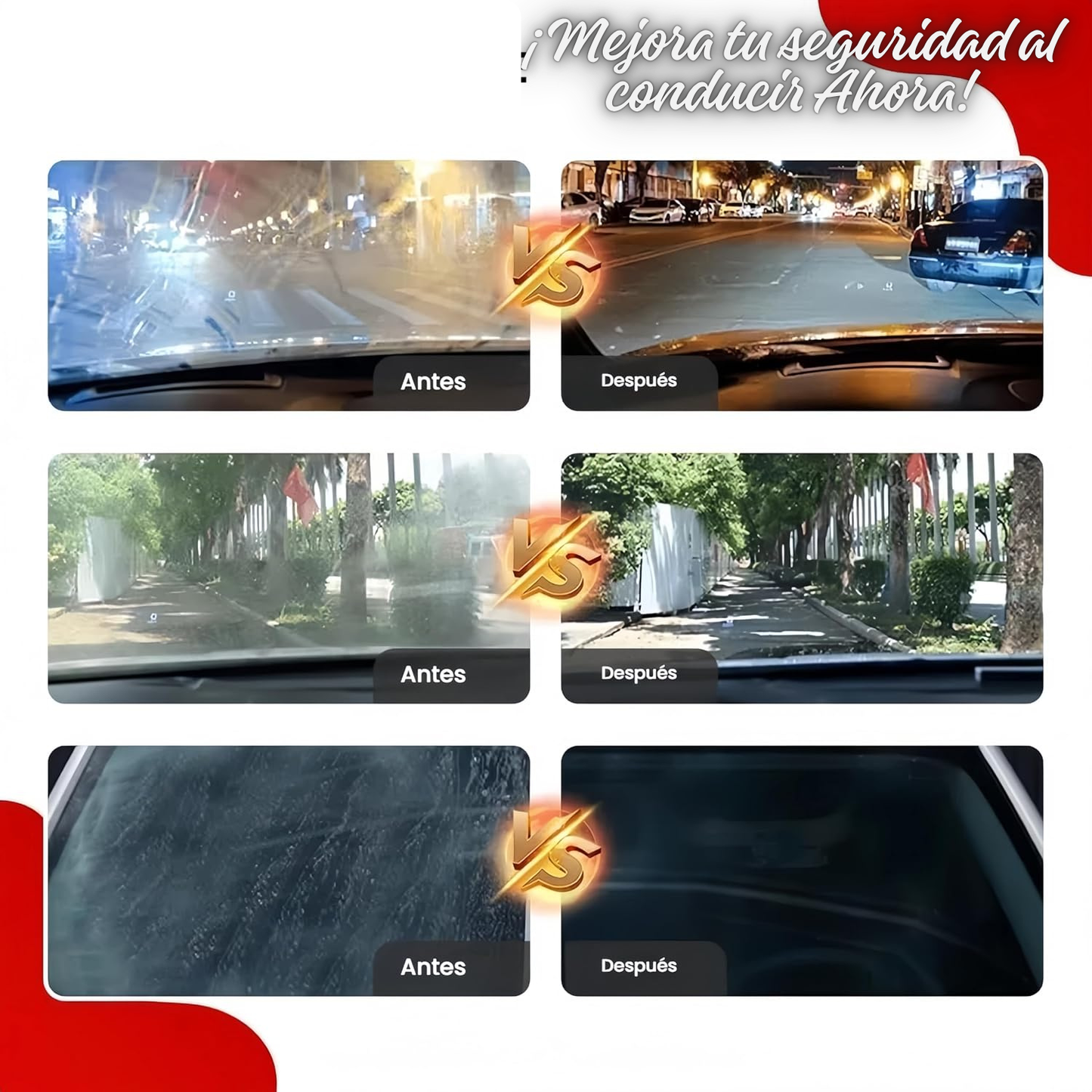 “Maneja con total visibilidad incluso en mañanas frías y lluviosas”