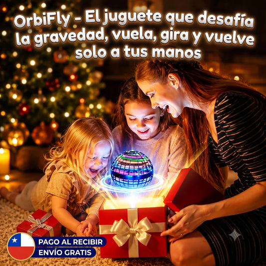 OrbiFly - El juguete que desafía la gravedad, vuela, gira y vuelve solo a tus manos. Lleva 2 y pagas 1  Sólo Hoy!