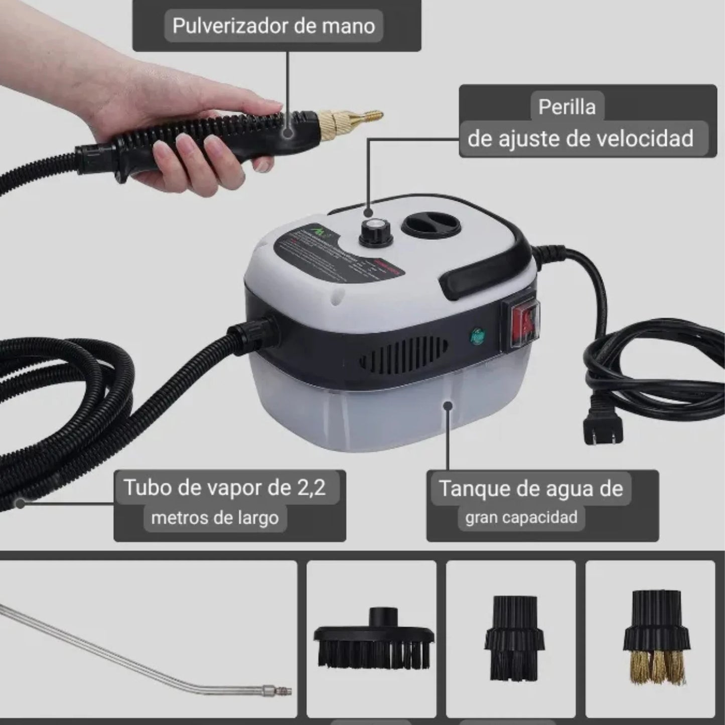 CleanShot – Vapor de alta potencia para limpiar sin esfuerzo