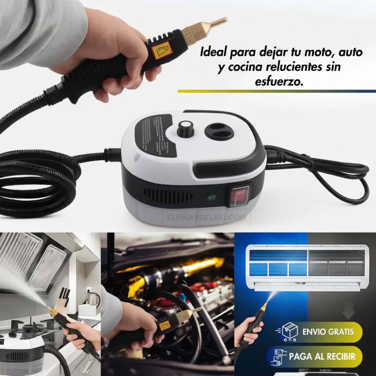 CleanShot – Vapor de alta potencia para limpiar sin esfuerzo