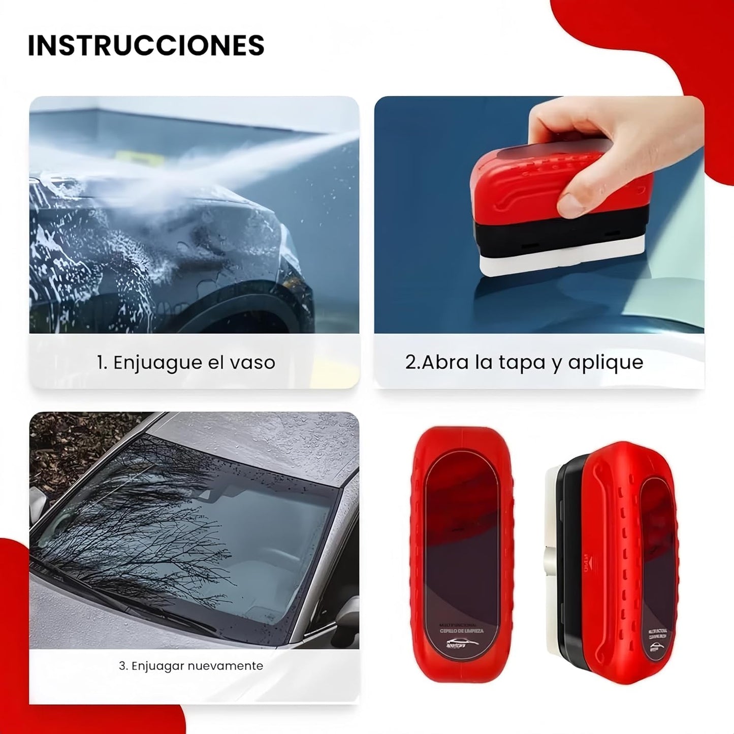 “Maneja con total visibilidad incluso en mañanas frías y lluviosas”