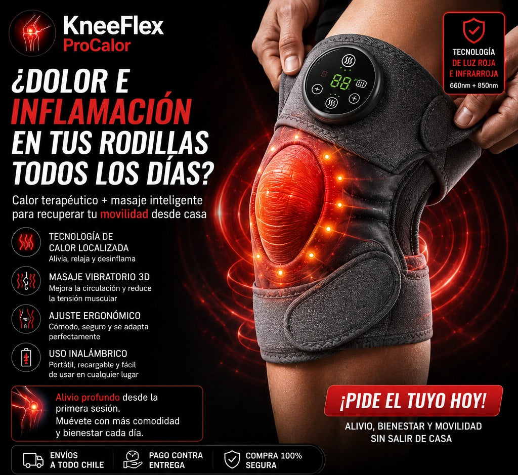 KneeFlex Pro: Calor y alivio donde más lo necesitas