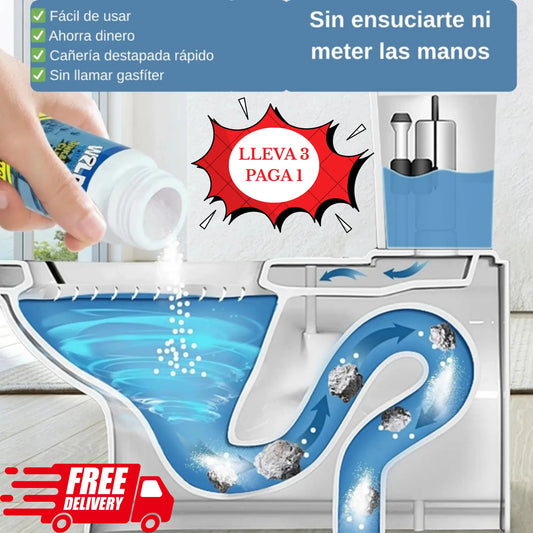 DrainFix Pro - Destapa cualquier cañería en 15 minutos sin gasfíter