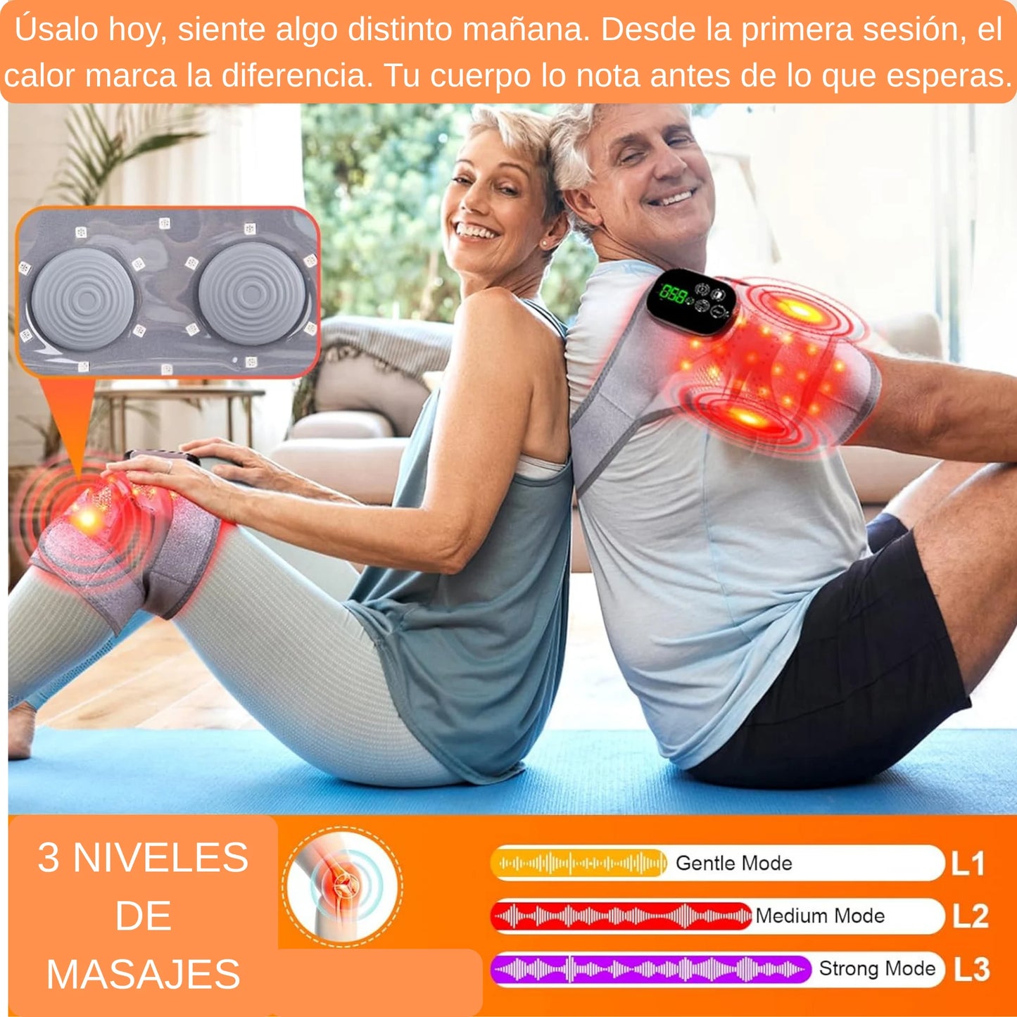 KneeFlex Pro: Calor y alivio donde más lo necesitas